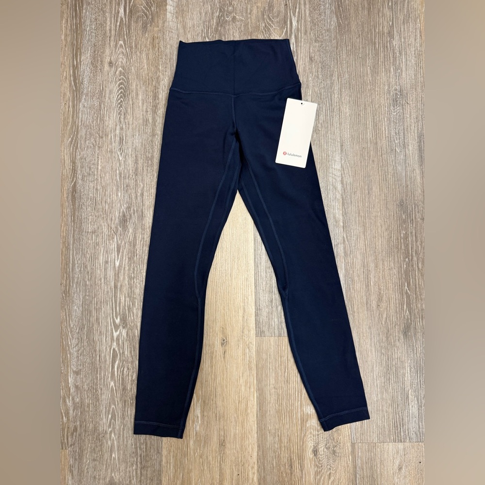 Lululemon Athletica Navy Leggings Align HR 25”